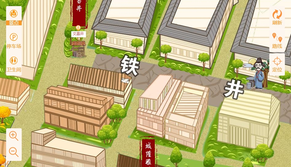 新安智慧景区：手绘地图与语音导览的完美融合