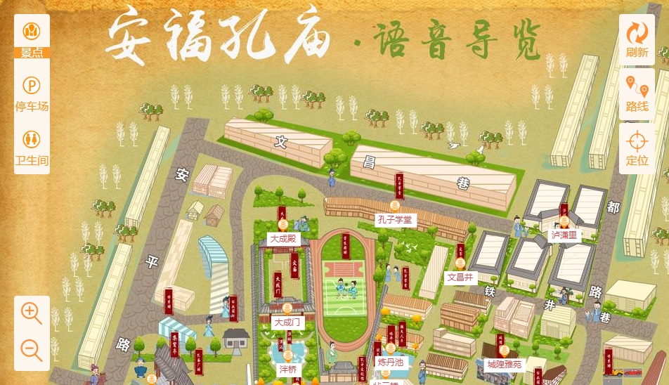 新安手绘地图：智慧景区智能化服务的延伸